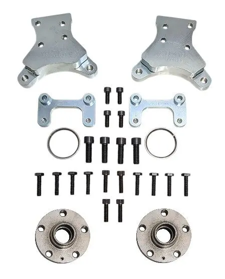 Brake caliper adapter Golf 1 2 3 Caddy 14D Jetta Porsche Cayenne Brake caliper Brake disc Phaeton 310x22mm Golf 4 R32 Handbrake caliper - wheel hub bolt circle: 5x100